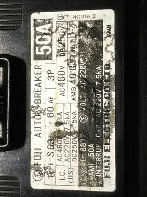 USED FUJI ELECTRIC S63-60
