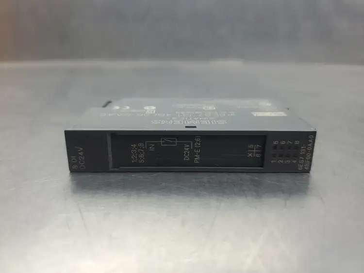 Used Siemens 6ES7 131-4BF00-0AA0 PLC Input & Output | Palmetto Automation #1156246