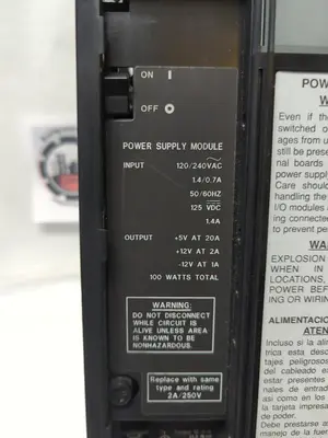 Used GE FANUC IC697PWR711F Input / Output Modules | Surplus Asset Holdings #1206033