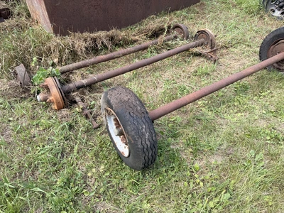 Used LOT OF (3) TRAILER AXLES _UNKNOWN_ Running Gears Michigan US | Miedema Asset Management Group #1419777