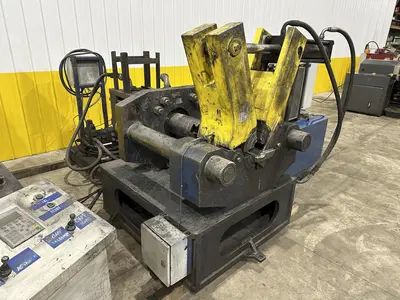 200 TON (2-3/8" TO 9-5/8") DIAMETER TRUE GRIT MODEL CT200 HYDRAULIC TUBE & PIPE PUSH POINTER / END FORMER/ SWAGING PRESS: STOCK #22399