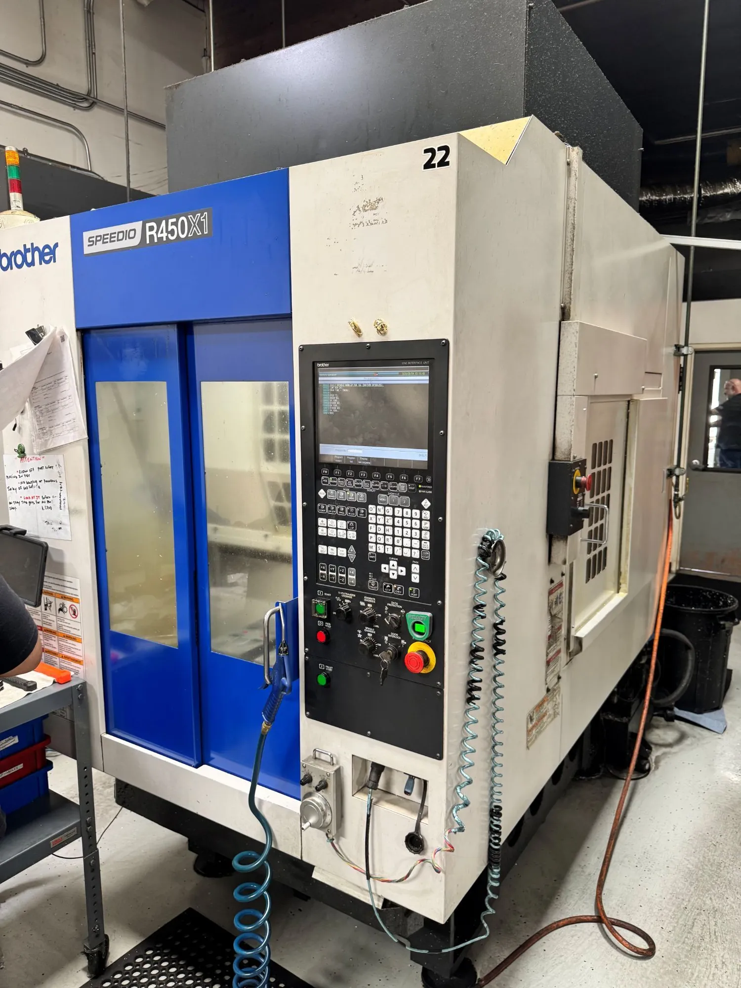 BROTHER SPEEDIO R450X1 CNC Machining Center 2017