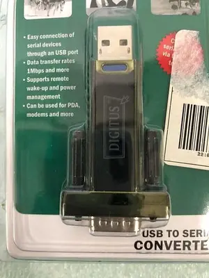 DIGITUS USB TO SERIAL CONVERTER