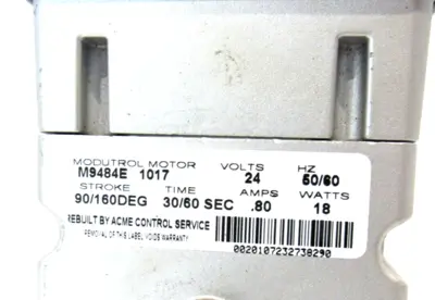 USED HONEYWELL M9484E1017 MODULTROL MOTOR