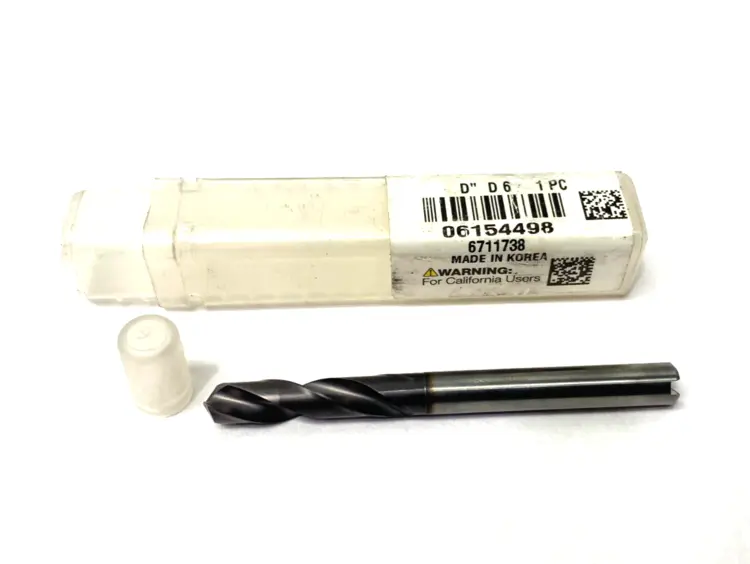 Used INGERSOLL SOLID CARBIDE DRILL 30° AXIAL RAKE DH0600020T7R01 IN2005 Carbide Drills | Maverick Industrial Sales #1102451