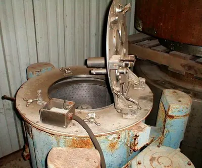 Tolhurst 26 X 12 perforate basket centrifuge, 316SS.
