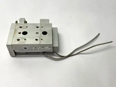 USED SMC MXS16-30ASP PNEUMATIC PRECISION SLIDE TABLE 16MM BORE 30MM STROKE