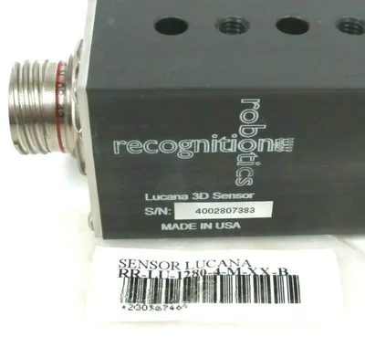 NEW ROBOTICS RECOGNITION RR-LU-1280-4-M-XX-B LUCANA 3D SENSOR