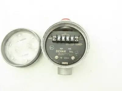 Devar 18-268A Pneumatic Air Pressure Transmitter 3/15psig 24vdc