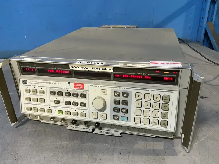 Used HEWLETT PACKARD 8341B Analyzer Testers Ohio US | HGR 24 #1460611