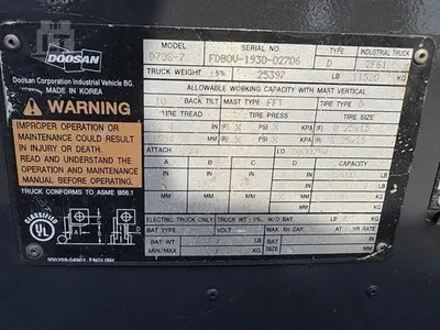USED 2020 DOOSAN D70S-7