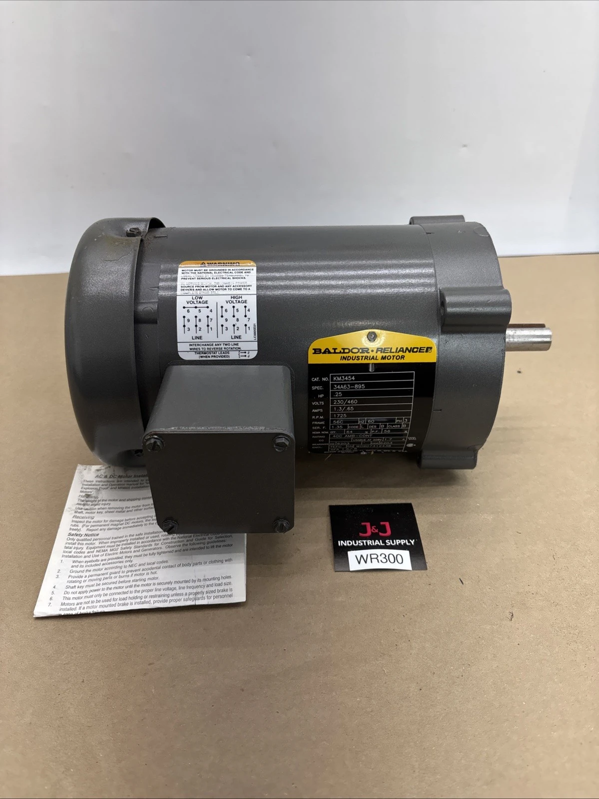 NEW Baldor KM3454