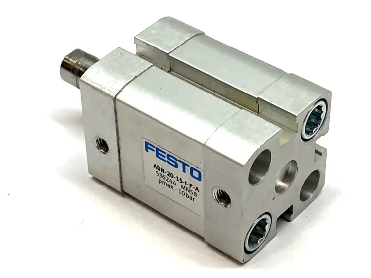 Used Festo Compact Cylinder Stroke Double Acting 53624 Pneumatic Cylinders Michigan US | Maverick Industrial Sales #1391523