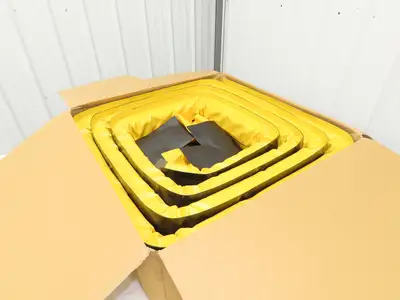 New Pig Build-A-Berm Barrier Kit 5.5"x 50'x 2" Long Term Custom Containment