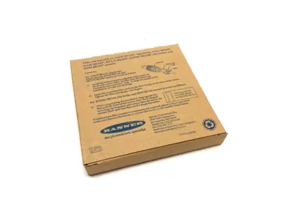 USED BANNER ENGINEERING HEAVY DUTY FIBER OPTIC HIGH-TEMP SENSOR