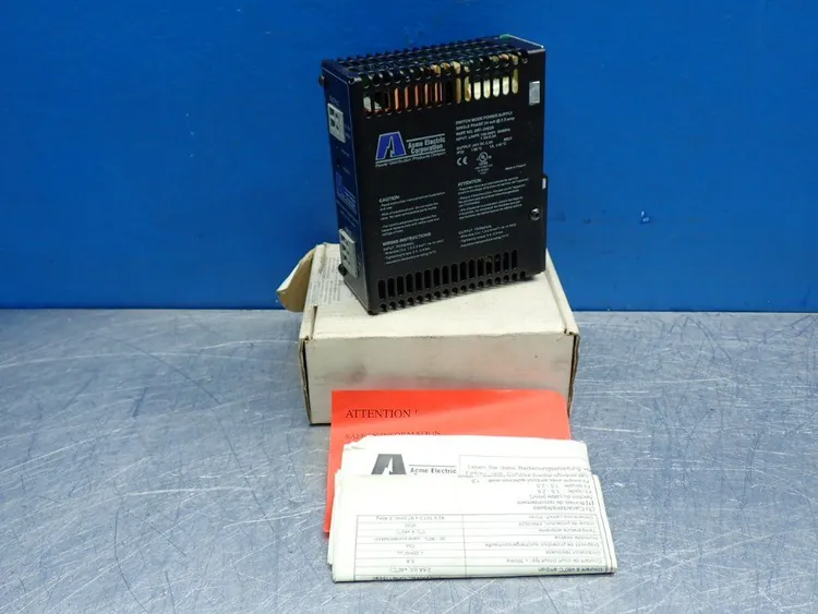 Used ACME ELECTRIC DR124025 DIN Rail Power Supplies Ohio US | HGR 24 #869657