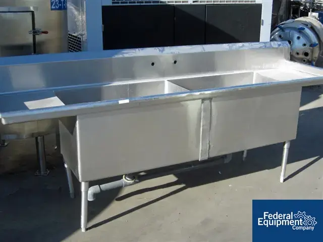 Used Unknown 106" DUAL SINK WASH TABLE Miscellaneous Laboratory Equipment California US | Federal Equipment Company #125915