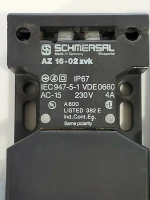 USED Schmersal AZ 16-02 ZVK
