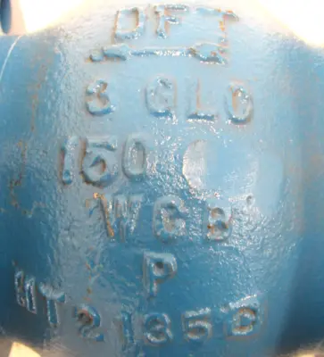 NEW DURABLA 3" CHECK VALVE CLASS 150 HT21353