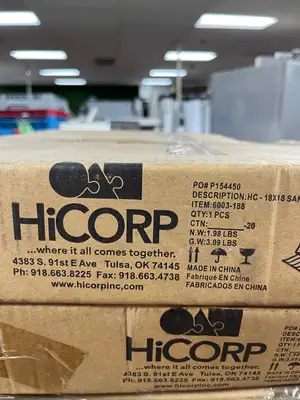 New | in-Stock Hicorp Unused Hicorp Stainless 18"X18" Sandwich Sheet Wrap Holding Rack - F1 Food Preparation & Supplies Illinois US | Falcon Restaurant Supply #1374504