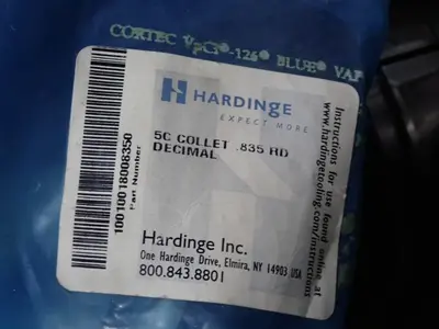 Hardinge, Southwick & Meister  Collets, Sub Spindle Collet