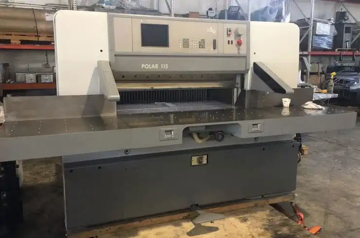 Used POLAR 115 ED Paper Cutters New Jersey US | Colter & Peterson #1481842