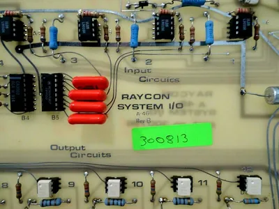 USED RAYCON 300796 I/O BOARD A-46 REV.B