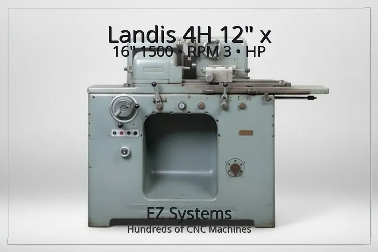 Used LANDIS 4H Cylindrical Grinders Including Plain & Angle Head California US | [EZ] EZ Systems #1293248