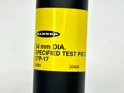 STP-17 | Banner  34mm DIA Specified Test Piece 82851 - Used