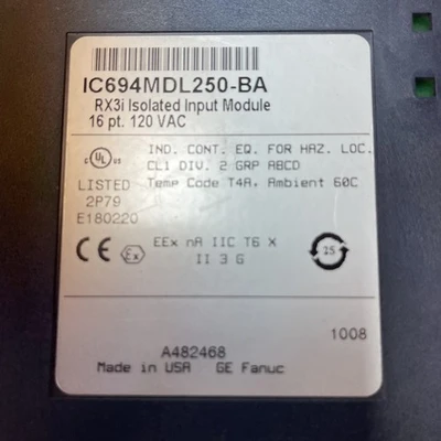 USED GE Fanuc IC694MDL250-BA