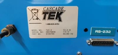 Used CASCADE TEK TVO-2 Ovens California US | CAL-L Enterprises #1459059