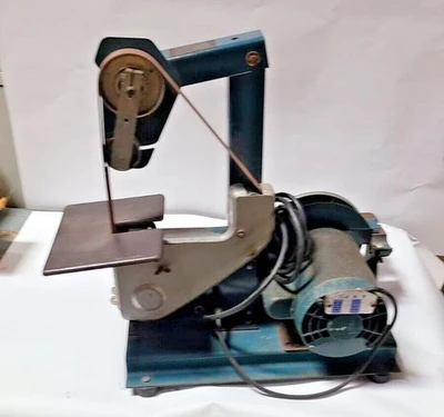 Jet Industrial Grinder 1" Belt Sander Disc Single Phase Motor