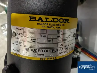USED Precision 100 Liter Precision Stainless Reactor, 316L S/S, 45/100#