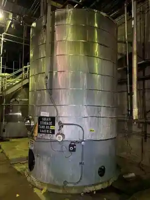 6400 gallon stainless steel tank