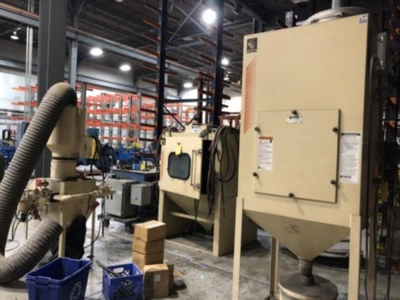 Used _UNKNOWN_ _UNKNOWN_ Shot Blast Cleaning (Peening / Airless) New Jersey US | National Machinery Exchange #1500368