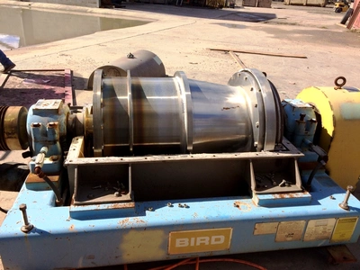 Bird 24 x 38 decanter centrifuge, 2205 Duplex SS.