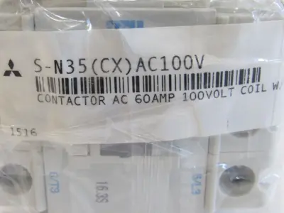 NEW MITSUBISHI SN35CXAC100V CONTACTOR SN35CXAC100V