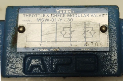 USED Yuken MSW-01-Y-30