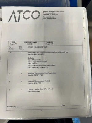 USED 2021 ATCO PRO 1600-EXN