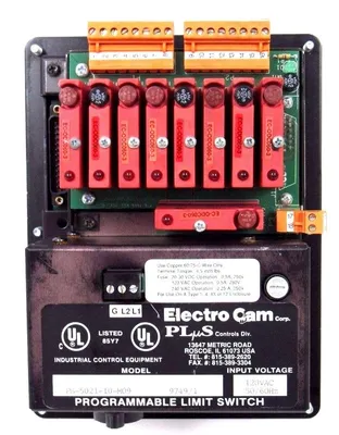 USED ELECTRO CAM PS-5021-10-M09 PROGRAMMABLE LIMIT SWITCH CAM PS502110M09