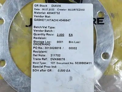 NEW JOHN DEERE 4348847