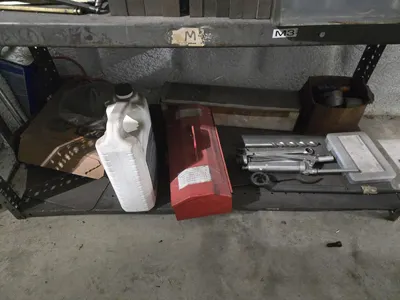 Shelf and Contents; Mill Tooling