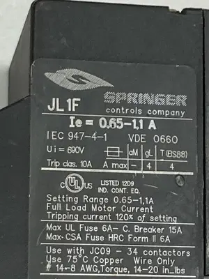 Used GENERAL JL1F Miscellaneous Equipment (Electrical & Power) Ohio US | Surplus Asset Holdings #1235797