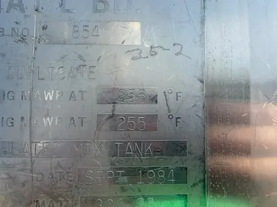 Used 1984 WALKER STAINLESS MIX Chemical & Process Equipment Ohio US | HGR 24 #1311117