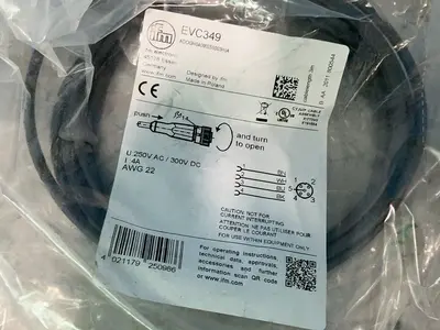 New | in-Stock IFM EVC349 Cable & Wire Ohio US | HGR 24 #1359037
