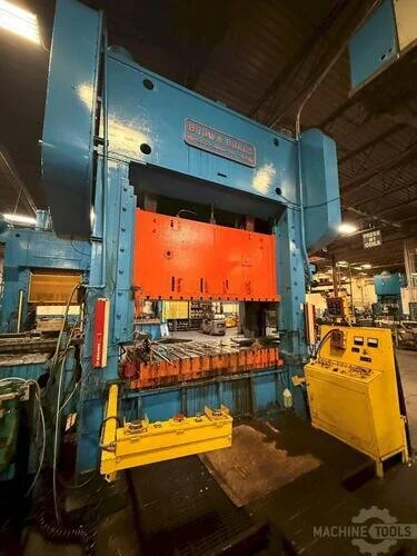 Used 1985 BROWN & BOGGS SS2-400-96-48 Straight Side Presses Michigan US | S & G Press and Machinery Sales #866734