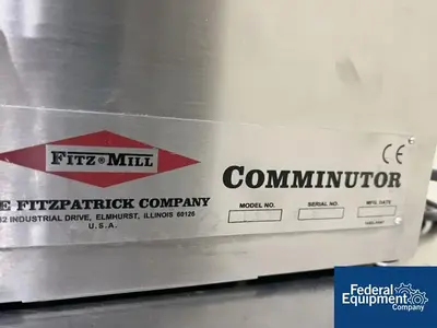 USED Fitzpatrick Fitzpatrick L1A Fitzmill