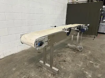 8' Flat Belt Conveyor