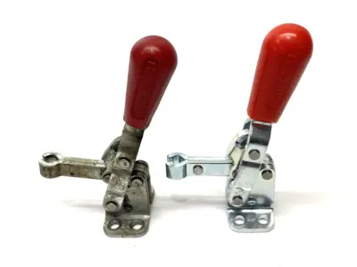 Used DESTACO Vertical Toggle Locking Clamp MISSING SPINDLE & HARDWARE LOT OF 2 Clamps Michigan US | Maverick Industrial Sales #1400865