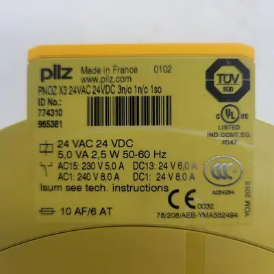 Pilz PNOS X3
